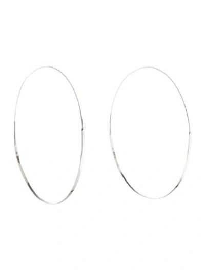 Pre-owned Lana 14k Large Magic Hoop Earrings In Multi
