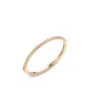 Lana 14k Gold Thin Flawless Diamond Stack Ring In Gold