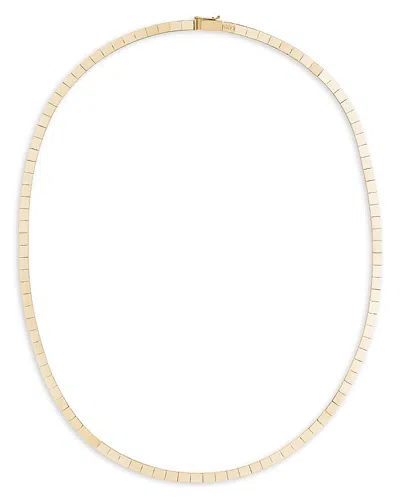 Lana Jewelry 14k Yellow Gold Flash Tile Collar Necklace, 16