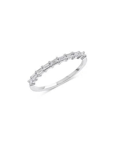 LANA JEWELRY BAGUETTE DIAMOND STACK RING IN 14K YELLOW OR WHITE GOLD, 0.25 TCW