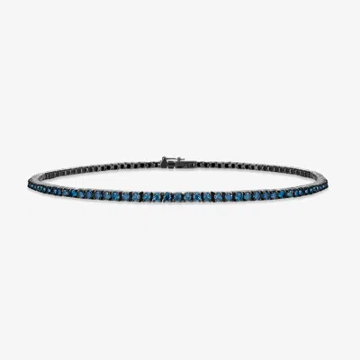 Lana Denim Blue Diamond Tennis Bracelet