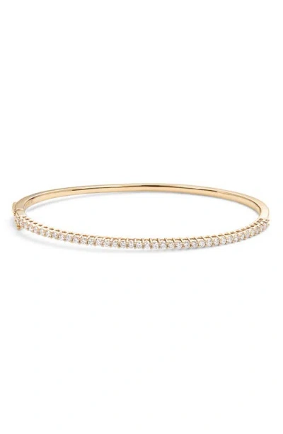 Lana Jewelry Flawless Diamond Oval Bangle In Gold