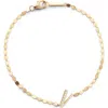 Lana Jewelry Get Personal Diamond Initial Charm Bracelet