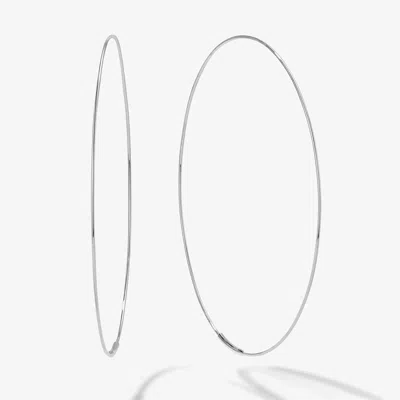 Lana Jewelry Large Magic Hoops In Silver