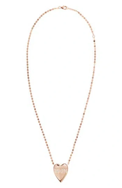 Lana Jewelry Taken Heart Diamond Pendant Necklace In Gold