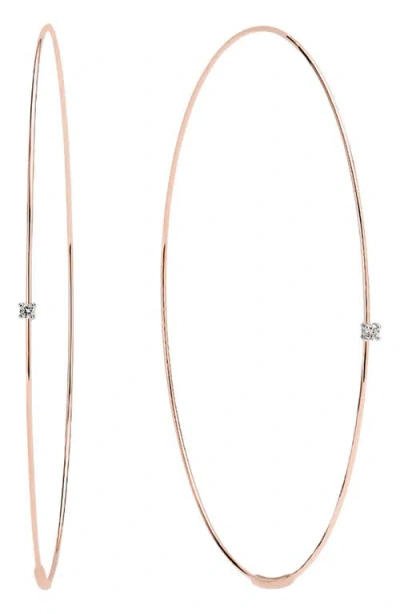 Lana Large Magic Hoop Earrings With Diamonds