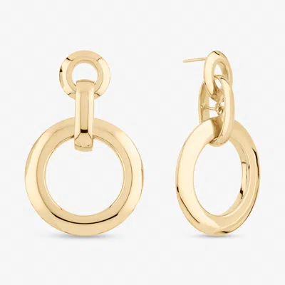 Lana Large Moveable Hollow Loop Hoops 14k In Gold
