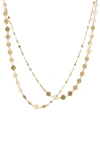 Lana Jewelry Kite And Blake Chain Remix Double Strand Necklace In 14k Yellow Gold In Yellow Gold