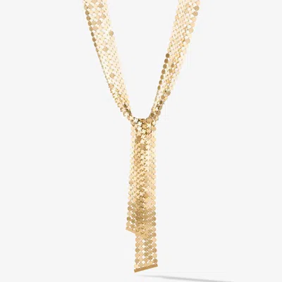 Lana Mega Chainmail 5-row Lariat Wrap Necklace 14k In Gold