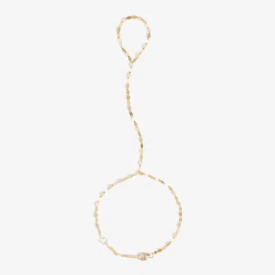 Lana Mega Gloss Blake Chain Hand Lariat 7 14k In Transparent