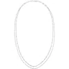 Lana Mega Gloss Blanke Double Strand Necklace
