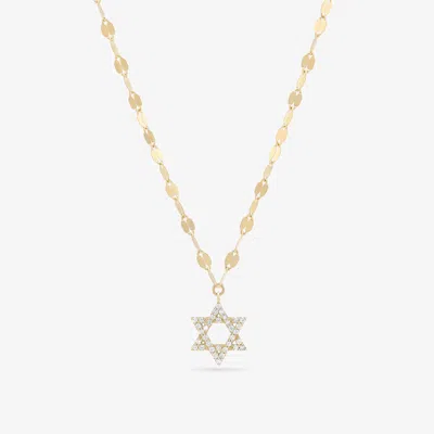 Lana Mini Star Of David Diamond Necklace 14k In Gold