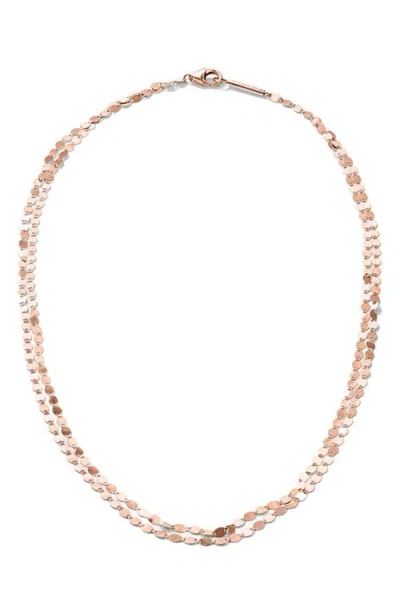 Lana Nude Double Strand Petite Choker Necklace