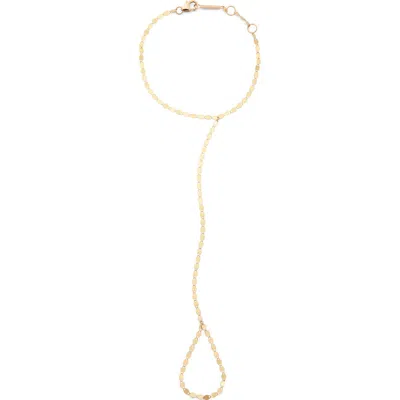 Lana Petite Nude 14k Gold Hand Chain