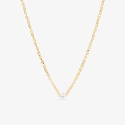 Lana Rectangle Link Marquis Diamond Necklace 14k In Gold