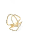 Lana Skinny Illuminating Diamond Pavé Ring