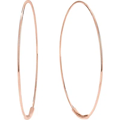 Lana Small Magic 14k Gold Hoops In Pink