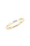 LANA LANA SOLO BAGUETTE DIAMOND RING