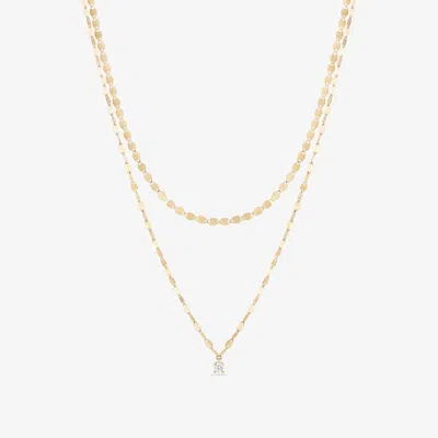 Lana Solo Diamond Double Strand Necklace 14k In Gold