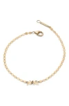 Lana Solo Diamond Zodiac Bracelet In Gold