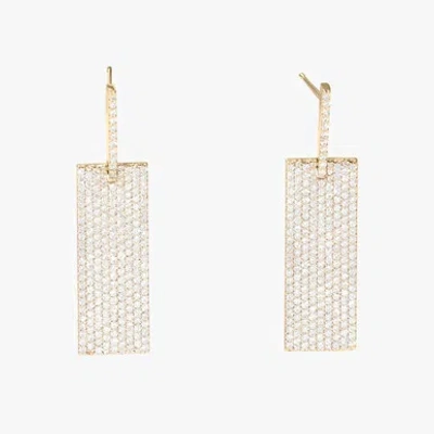 Lana Tag Diamond Earrings In In Gold
