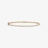 Lana Thin Diamond Hinge Bangle 14k In Red