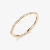 Lana 14k Gold Thin Flawless Diamond Stack Ring In Gold