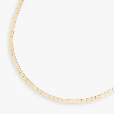 Lana Thin Flash Tile Necklace 14k In Gold