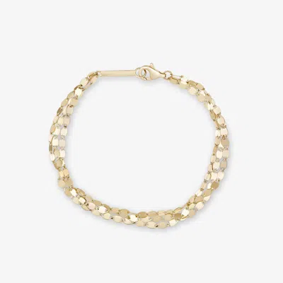 Lana Triple Strand Blake & Petite Nude Bracelet 14k In Gold