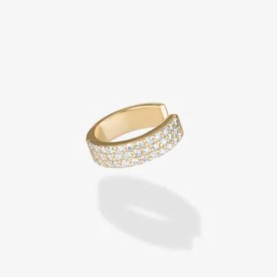 Lana Vanity Diamond Ear Cuff 14k In Orange