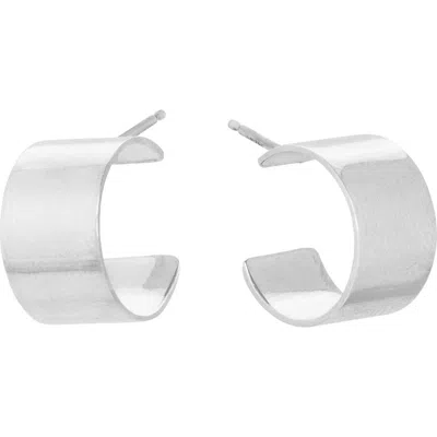 Lana Vanity Hoop Earrings In Metallic