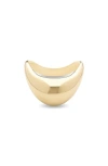 Lana Wavy Curved Bubble Ring
