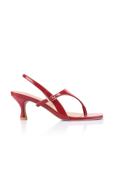 Lana Wilkinson Jemima Sandal In Red