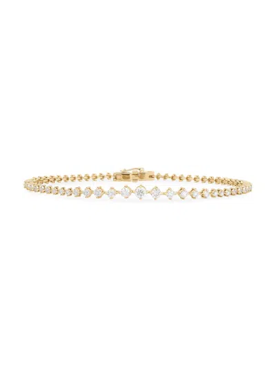 Lana Women's 14k Gold & 1.38 Tcw Diamond Graduated Tennis Bracelet In Neutral
