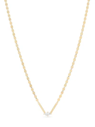 Lana Women's 14k Yellow Gold & 0.20 Tcw Diamond Pendant Necklace