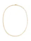 Lana Thin Flash Tile Necklace In Gold