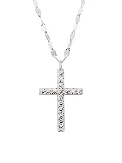 Lana Women's Flawless Everyday 14k Yellow Gold & 0.3521 Tcw Diamond Cross Pendant Necklace