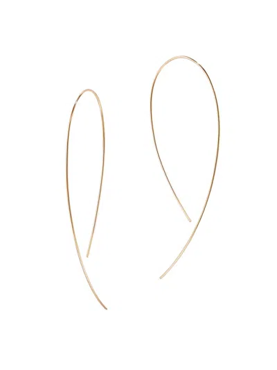 Lana Women's Goddess 14k-yellow-gold Open Hoop Earrings