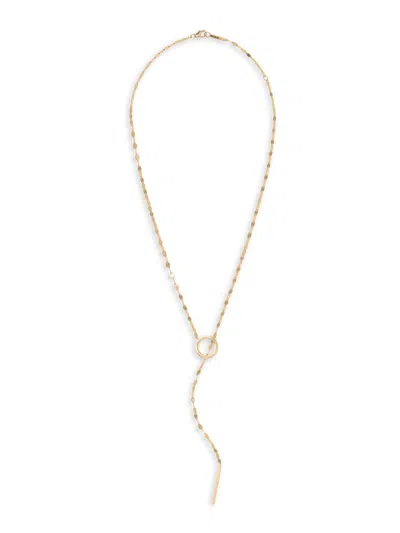 Lana Women's Mega Gloss Blake 14k Yellow Gold Lariat Necklace