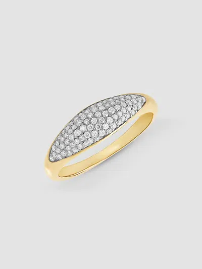 Lana Women's Protofusion 14k Yellow Gold & 0.30 Tcw Diamond Pinky Ring In Multi