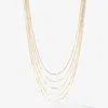 Lana Women's Remix 5-strand Necklace In Yellow Gold In Gold