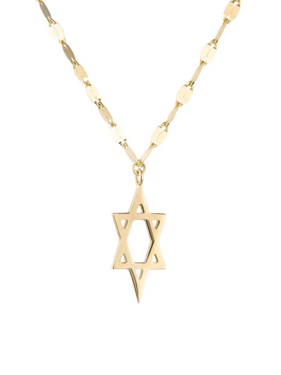 Lana Jewelry Star Of David Pendant Necklace In 14k Yellow Gold