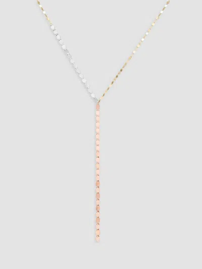 Lana Women's Tri-tone 14k Gold Lariat Chain Necklace