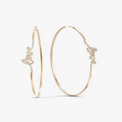 Lana Xl Diamond Love Hoops 14k In Gold