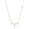 Lana Zodiac 14k Yellow Gold Diamond Aries Pendant Necklace In Gold