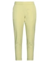 Lanacaprina Woman Pants Green Size 6 Polyester, Elastane In Green