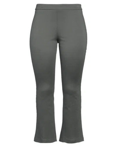 Lanacaprina Woman Pants Military Green Size 10 Viscose, Nylon, Elastane