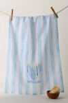 Lana's Shop Love & Light Dish Towel In Blue