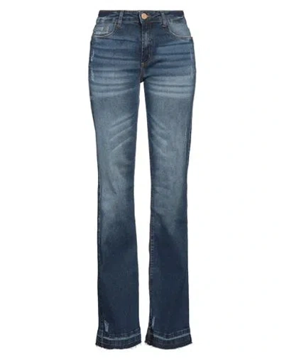Lança Perfume Woman Jeans Blue Size 8 Cotton, Elastane