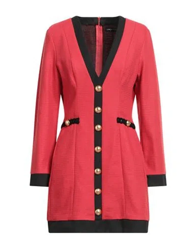 Lança Perfume Woman Mini Dress Red Size L Cotton